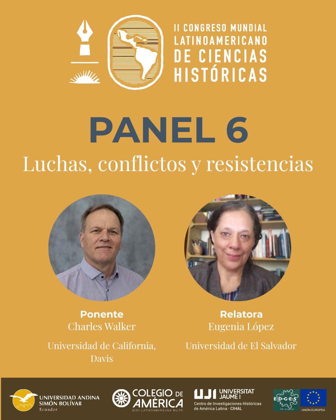 II CONGRESO MUNDIAL LATINOAMERICANO DE CIENCIAS HISTÓRICAS